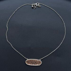 Unique Metal Pendant Necklace